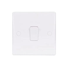 Schneider Electric Ultimate Slimline Plate Switch 1 Gang GU1011 - White - Slide 1