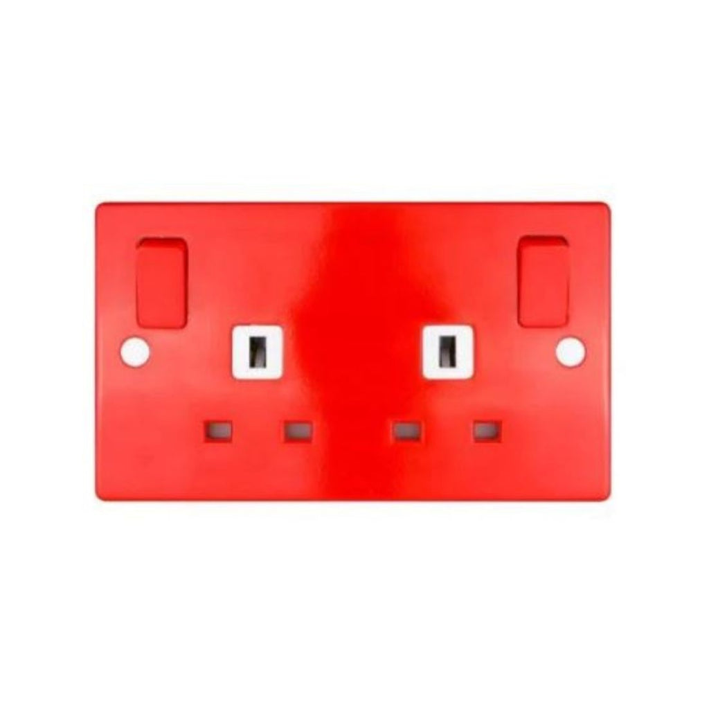 Schneider Electric GU3030RD Switched Socket Red in Dubai, UAE
