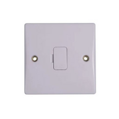 Schneider Electric Ultimate Slimline Unswitched Fused Connection GU5003 - White - Slide 1