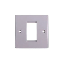 Schneider Electric Euro Modular Plate 1 Module GU8050 - White - Slide 1