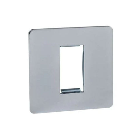 Schneider Electric Ultimate Screwless Euro Modular 1 Gang GU8450PC - Polished Chrome