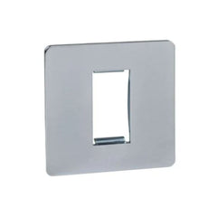 Schneider Electric Ultimate Screwless Euro Modular 1 Gang GU8450PC - Polished Chrome - Slide 1