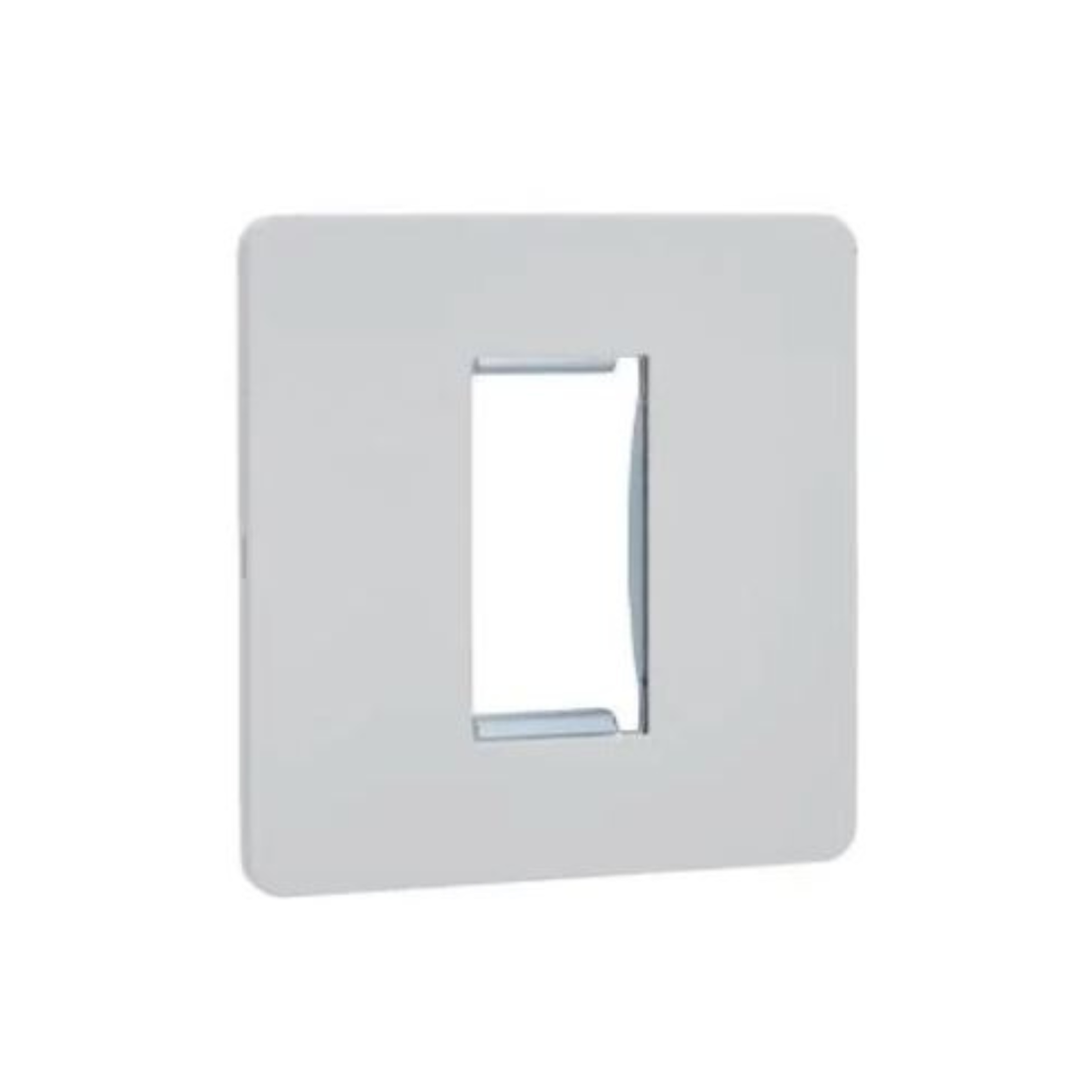 Schneider Electric Ultimate Screwless Euro Modular 1 Gang GU8450PW - White Metal