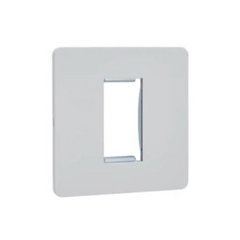 Schneider Electric Ultimate Screwless Euro Modular 1 Gang GU8450PW - White Metal - Slide 1