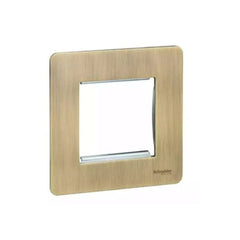 Schneider Electric Ultimate Screwless Euro Modular 2 Gangs GU8460AB - Antique Brass - Slide 1