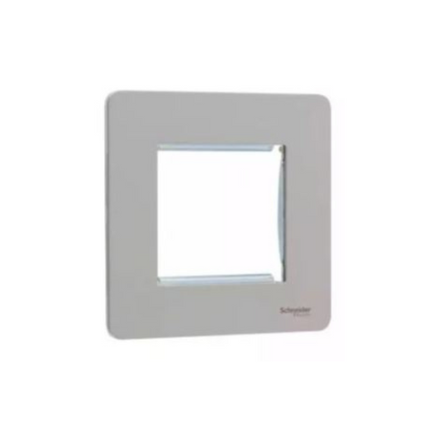 Schneider Electric Ultimate Flat Plate Grid System 1 Gang GU8460PN - Pearl Nickel