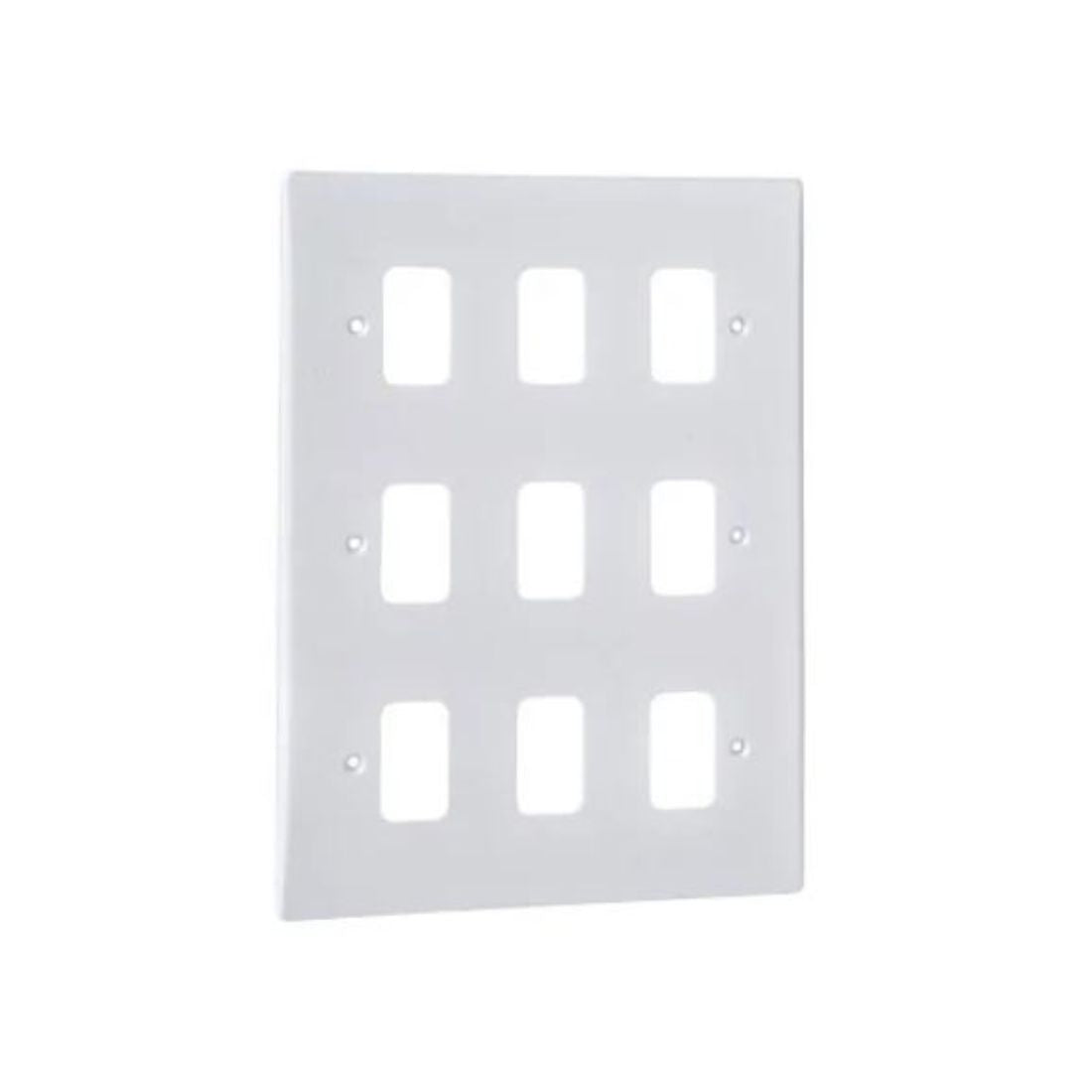 Schneider Electric Ultimate Moulded Plate Grid System 9 Gangs GUG09G - White