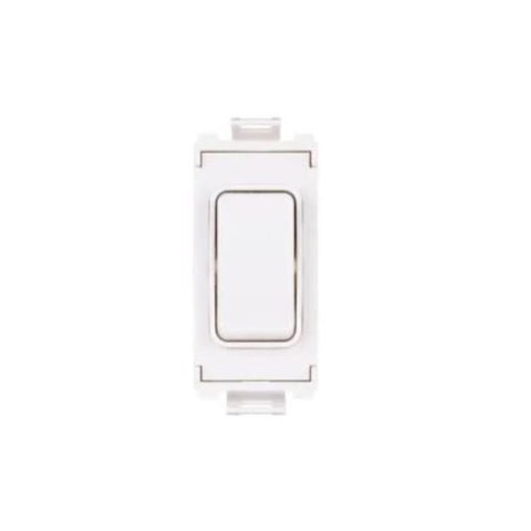 Schneider Electric Ultimate Grid System 1 Pole Switch Module 1 Gang GUG102RW - White
