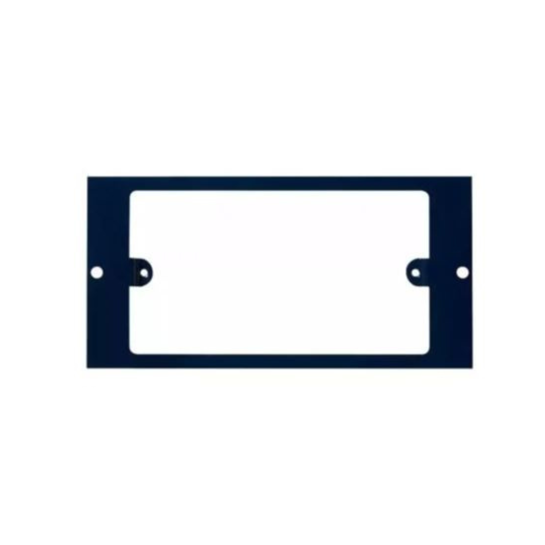 Schneider Electric Mita 87mm Mounting Plate for Twin Gang Wiring Devices INS55314 - Blue