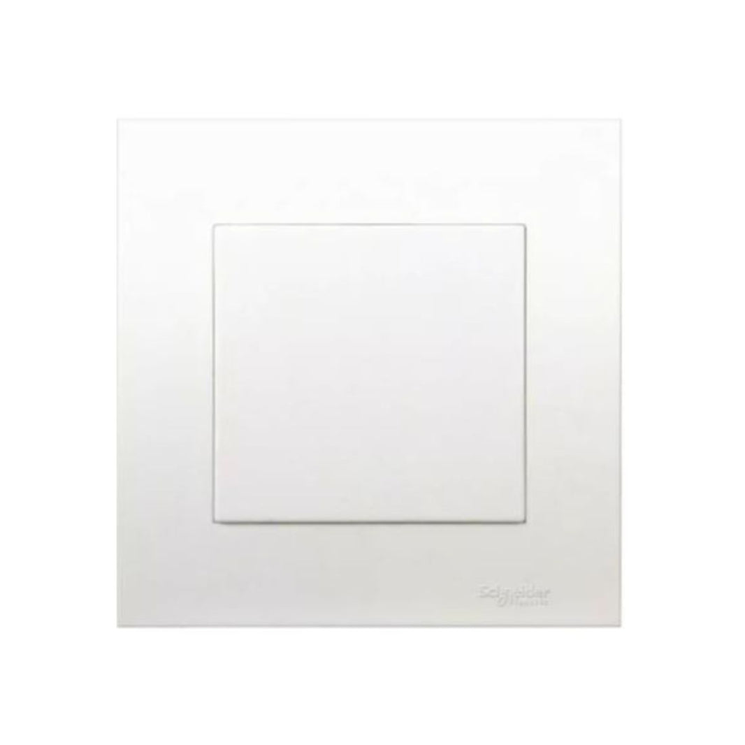 Schneider Electric Vivace Blank Plate 1 Gang IP20 KB30 White in Dubai, UAE