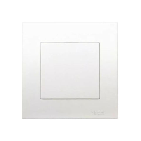 Schneider Electric Vivace Blank Plate 1 Gang IP20 KB30 - White