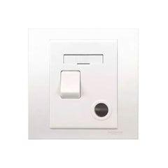 Schneider Electric Vivace KB31DFSG Switched Fuse Mechanism 13A 250V - White - Slide 1