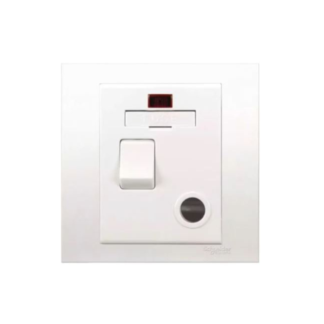 Schneider Electric Vivace Switched Fuse Mechanism 13A 250V KB31DNFSG - White
