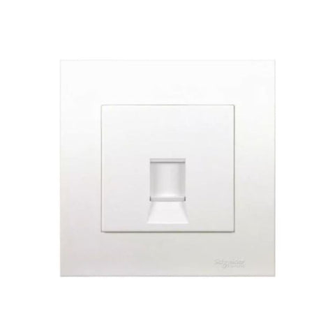 Schneider Electric Vivace 1 Gang Keystone Wallplate with Shutter KB31RJK