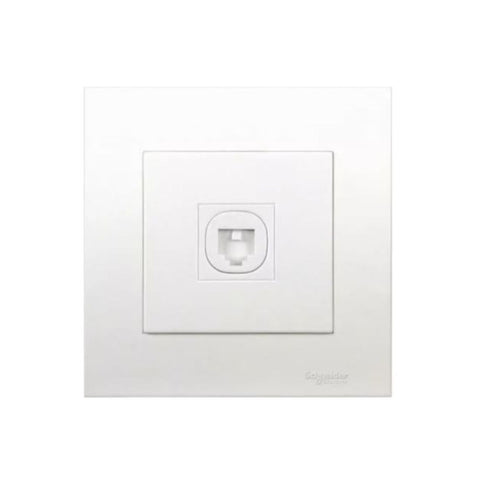 Schneider Electric Vivace 1 Gang Telephone Outlet with Shutter KB31TS