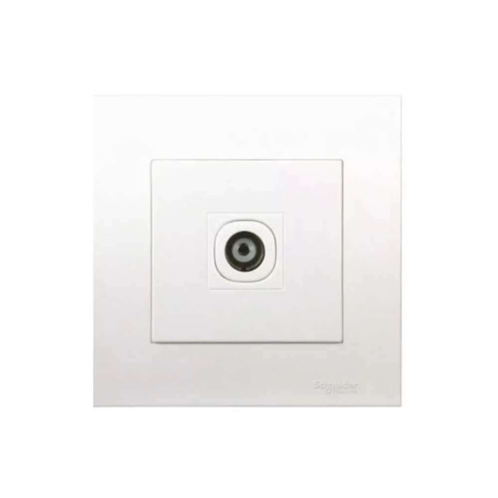 Schneider Electric Vivace TV Co-axial Outlet 1 Gang KB31TV_AS Aluminium Silver in Dubai, UAE