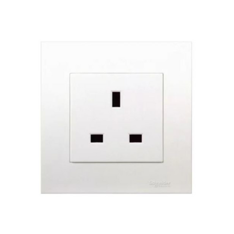 Schneider Electric Vivace 1 Gang Socket 13A 250V KB426 - White
