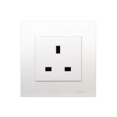 Schneider Electric Vivace 1 Gang Socket 13A 250V KB426 - White - Slide 1