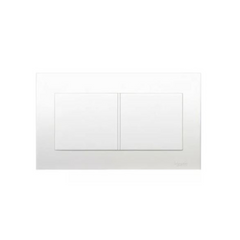 Schneider Electric Vivace Twin Gang Blank Plate KBT30 - White - Slide 1