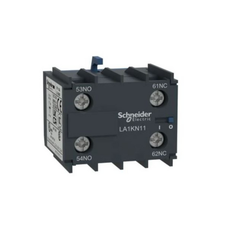 Schneider Electric TeSys K Auxiliary Contact Block 1NO + 1NC Screw Terminals LA1KN11