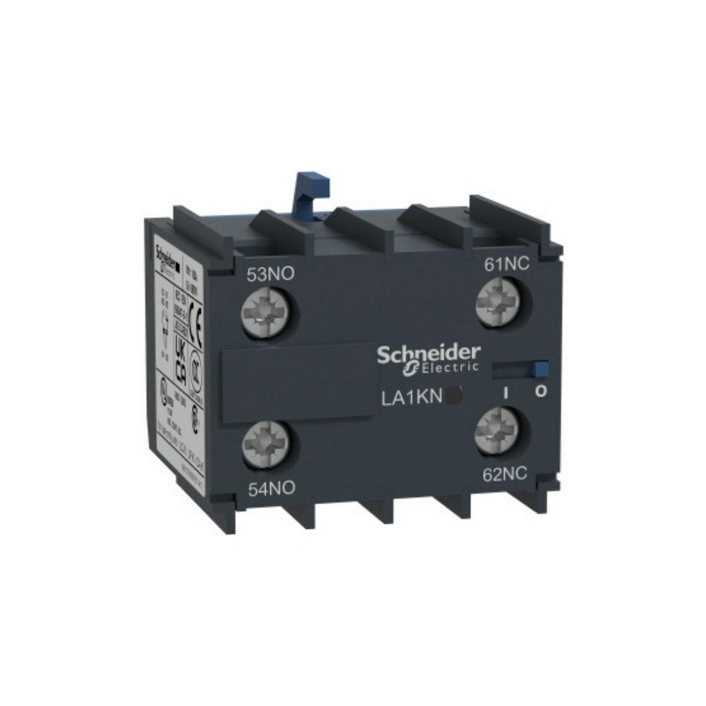 Schneider Electric TeSys K Auxiliary Contact Block 2 NO Screw Clamps Terminals LA1KN20 in Dubai, UAE