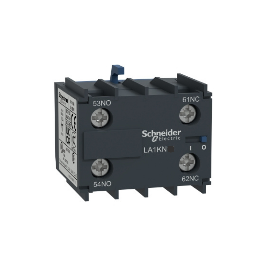 Schneider Electric TeSys K Auxiliary Contact Block 2 NO Screw Clamps Terminals LA1KN20