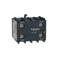 Schneider Electric TeSys K Auxiliary Contact Block 2 NO Screw Clamps Terminals LA1KN20 - Slide 1