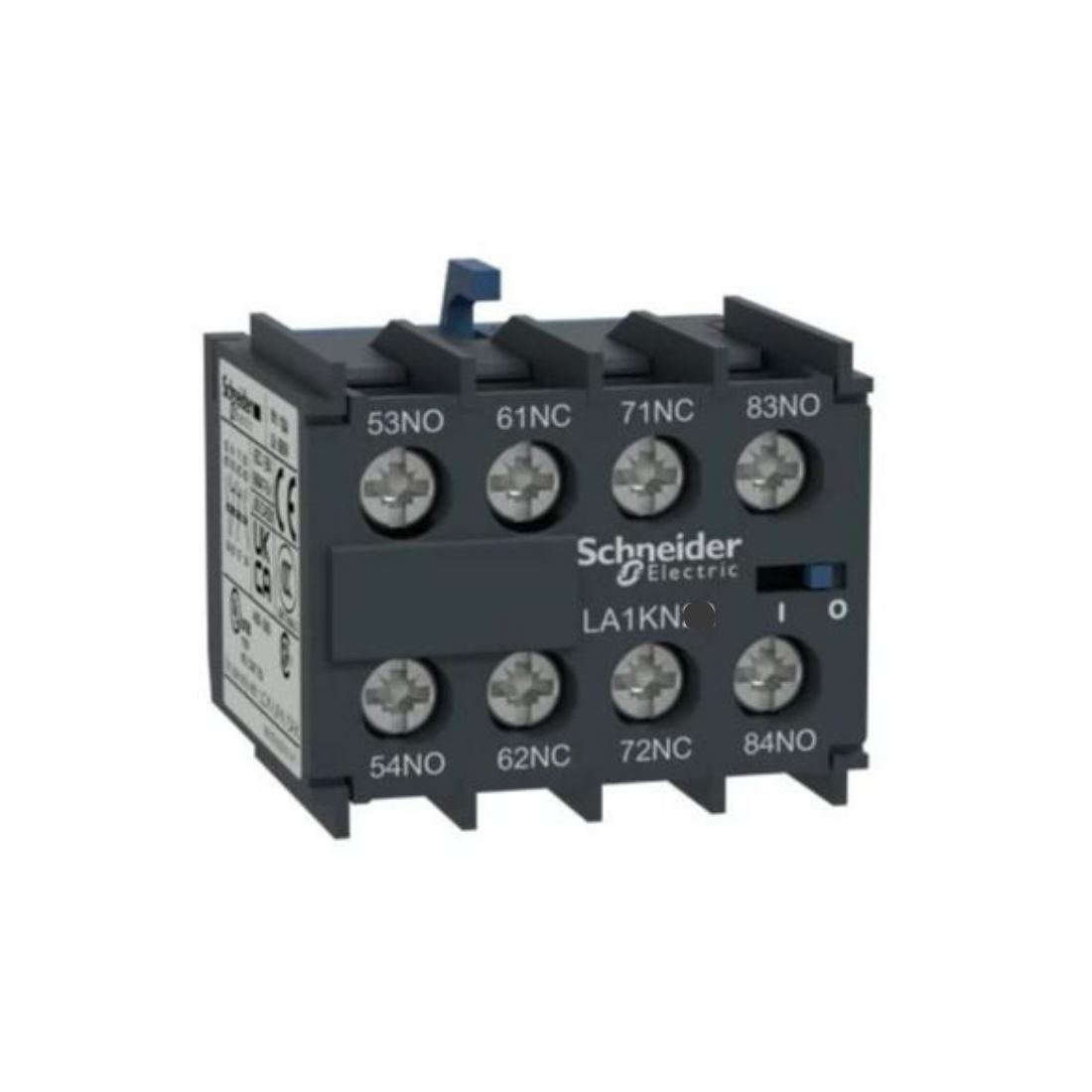 Schneider Electric TeSys K Auxiliary Contact Block 3NO + 1NC Front Mounting Screw Clamp Terminals LA1KN31