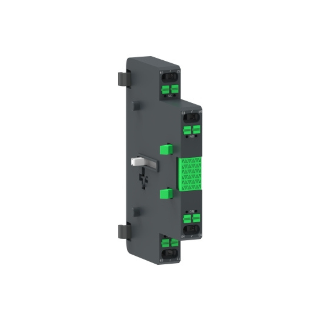 Schneider Electric TeSys G Auxiliary Contact Block 1NO + 1NC Side Mounting Push-in Terminals LAG8N113