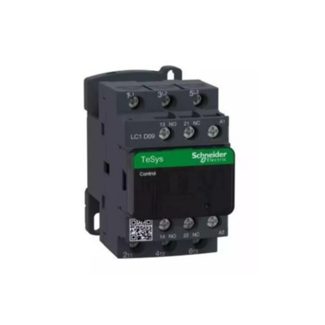 Schneider Electric TeSys D Contactor 3P(3 NO) AC-3 <= 440V 9A 220V AC coil LC1D09M7 in Dubai, UAE