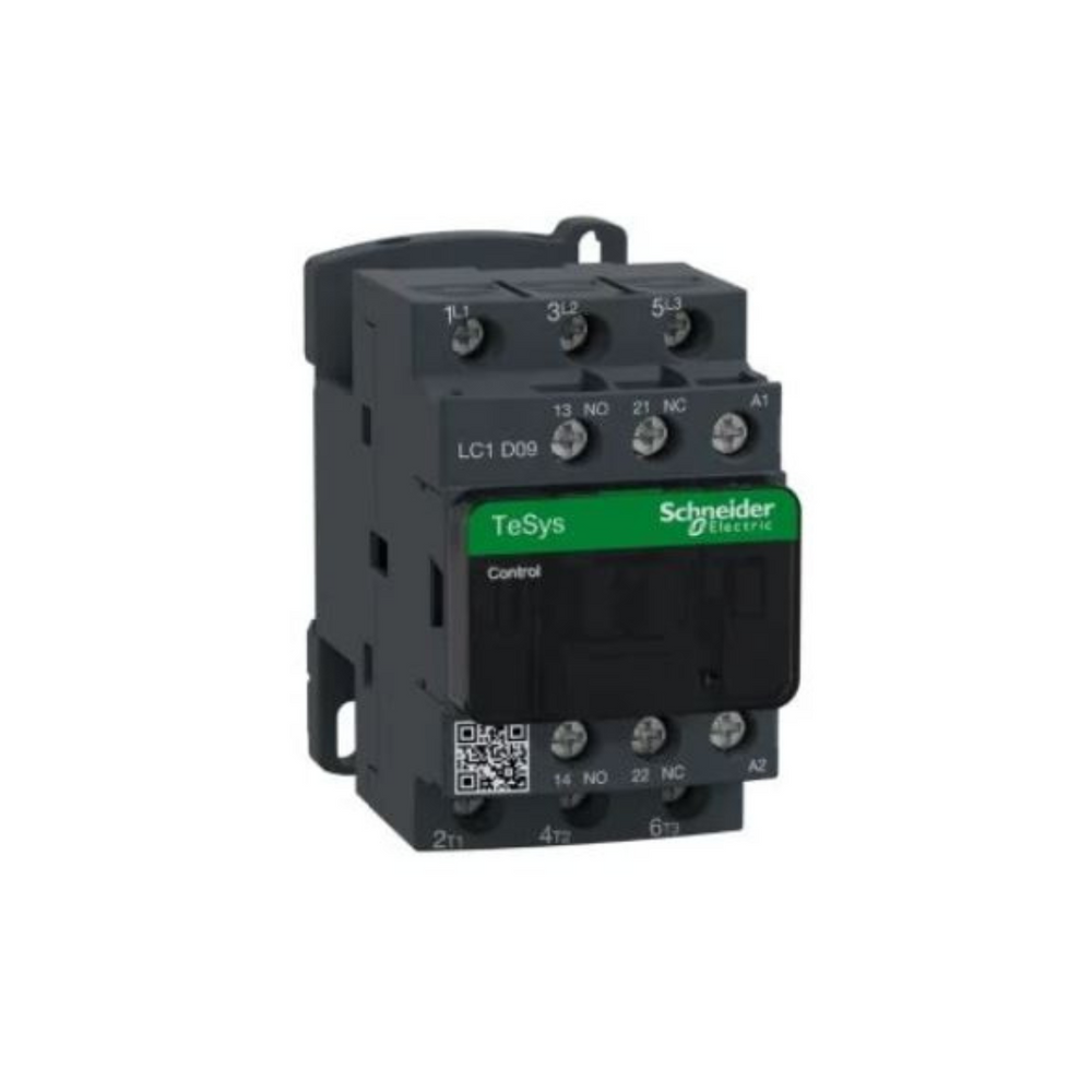 Schneider Electric TeSys D Contactor 3P(3 NO) AC-3 <= 440 V 9 A 415 V AC Coil LC1D09N7in Dubai, UAE