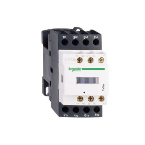 Schneider Electric TeSys D contactor 4P(2 NO + 2 NC) AC-1 <= 440V 25A 220V AC Coil LC1D128M7