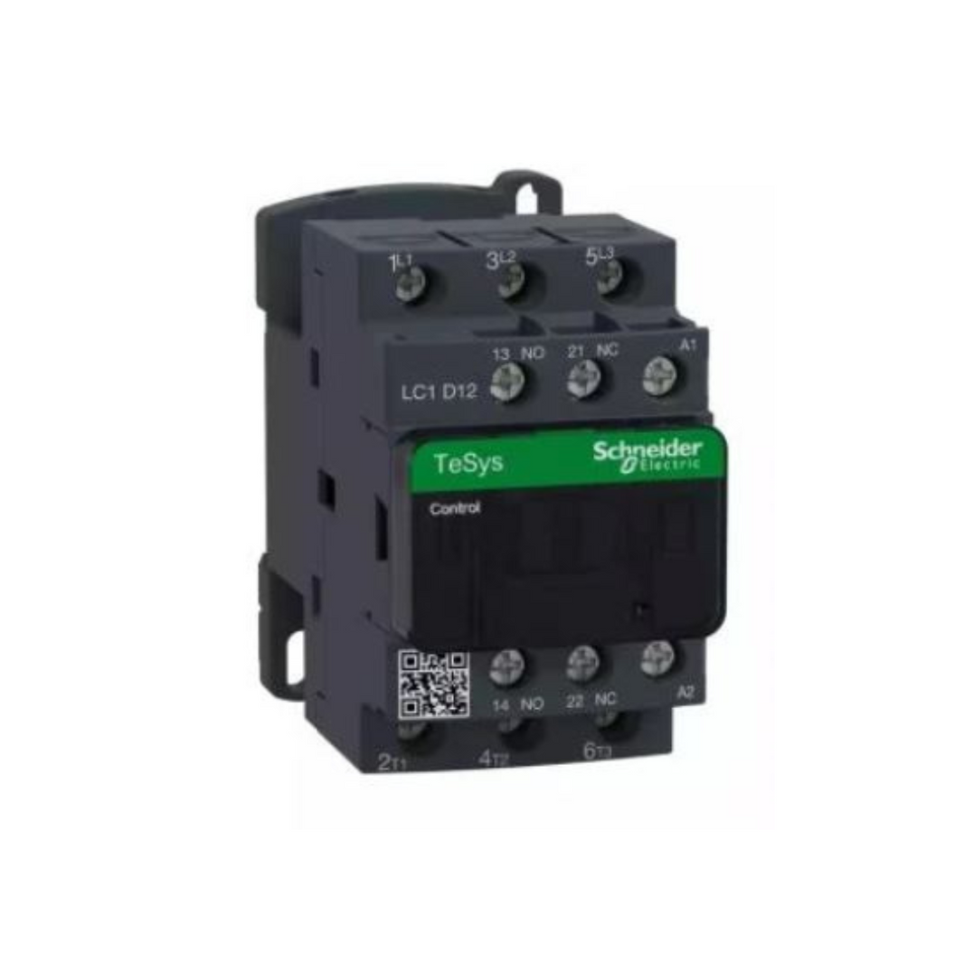 Schneider Electric TeSys D contactor 3P(3 NO) AC-3 <= 440V 12A 24V AC Coil LC1D12B7 in Dubai, UAE