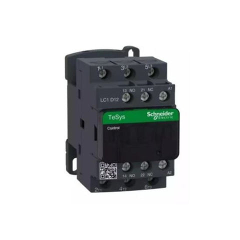 Schneider Electric TeSys D Contactor 3P(3 NO) AC-3 <= 440V 12A 230V AC Coil LC1D12P7