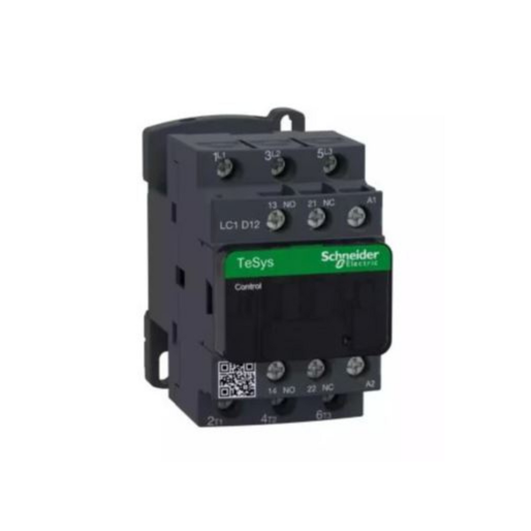 Schneider Electric TeSys D Contactor 3P(3 NO) AC-3 <= 440V 12A 240V AC Coil LC1D12U7 in Dubai, UAE