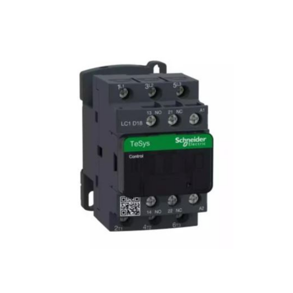 Schneider Electric TeSys D Contactor 3P(3 NO) AC-3 <= 440V 18A 220V AC Coil LC1D18M7 in Dubai, UAE