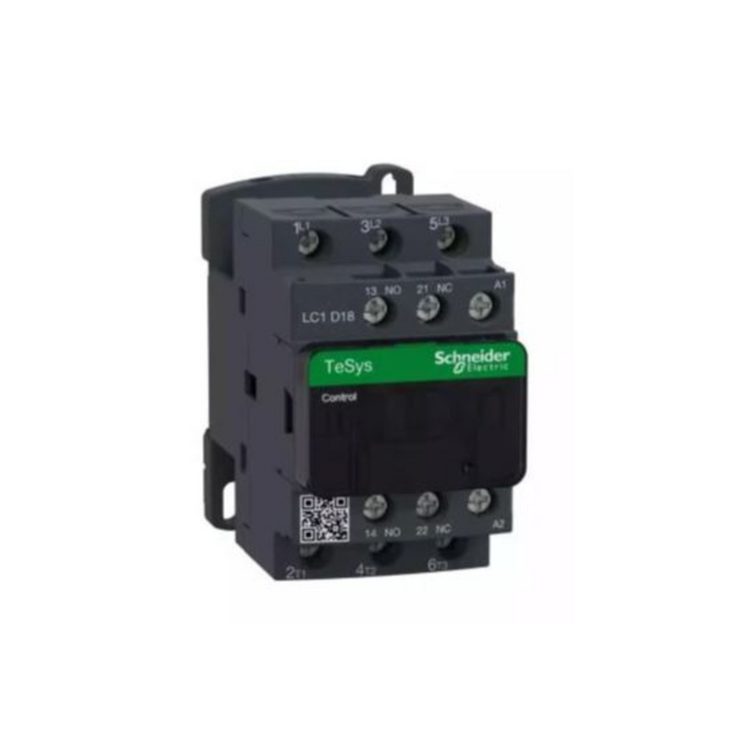 Schneider Electric TeSys D contactor 3P(3 NO) AC-3 <= 440V 18A 240V AC Coil LC1D18U7 in Dubai, UAE