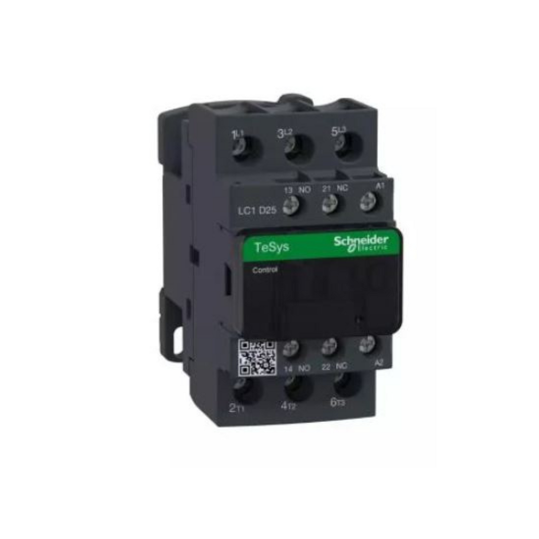 Schneider Electric TeSys D Contactor 3P(3 NO) AC-3 <= 440V 25A 24V AC Coil LC1D25B7 in Dubai, UAE