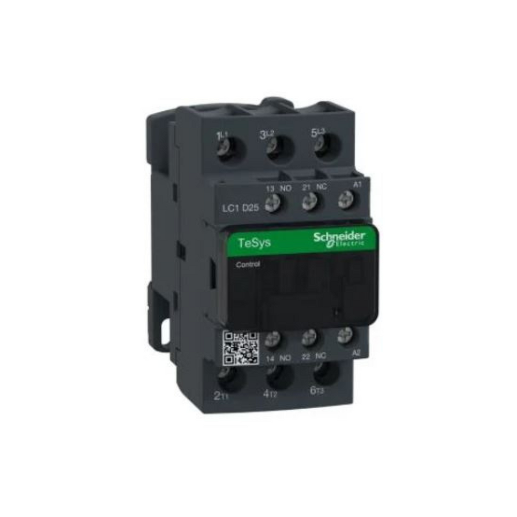 Schneider Electric TeSys D contactor 3P(3 NO) AC-3 <= 440V 25A 48V AC Coil LC1D25E7 in Dubai, UAE