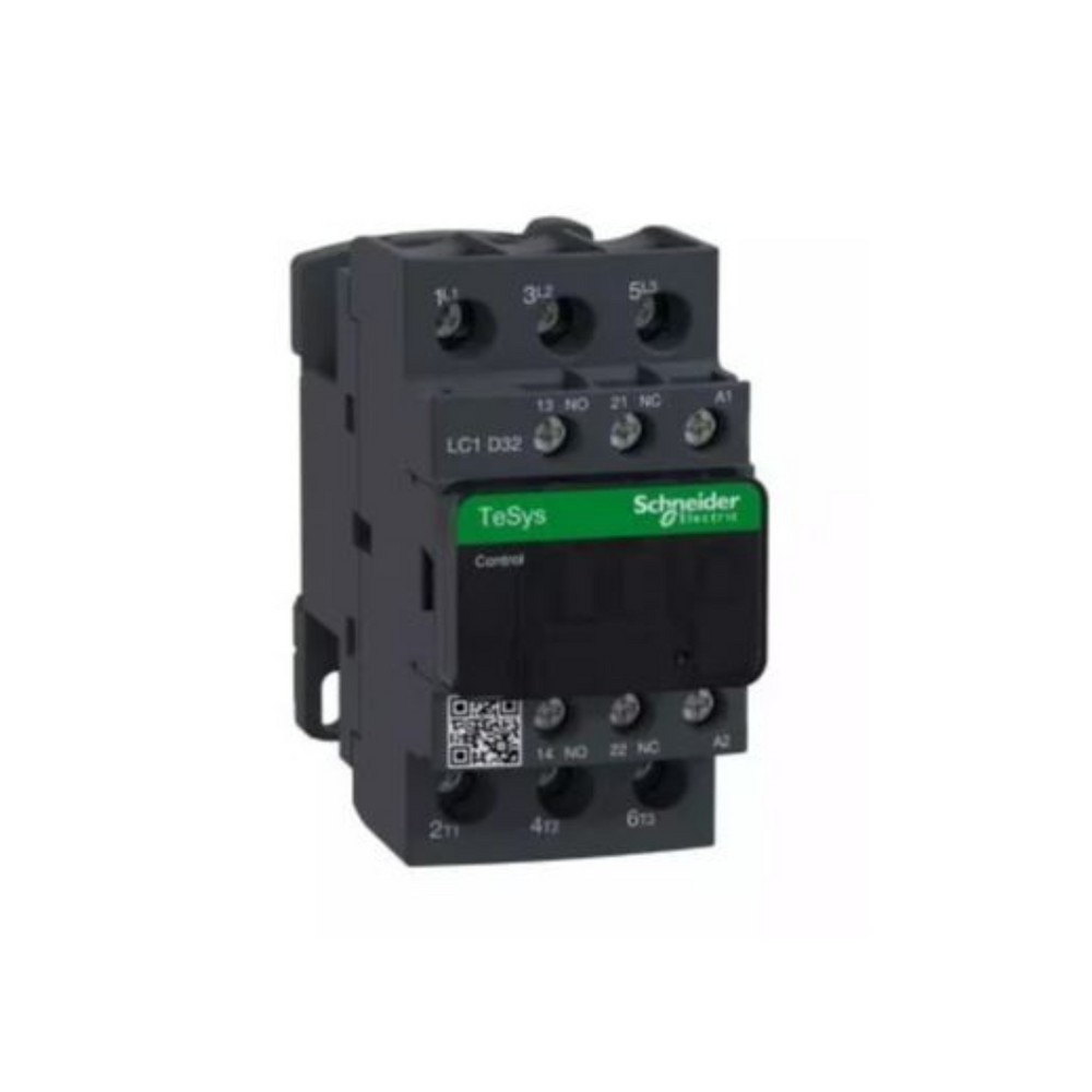 Schneider Electric TeSys D contactor 3P(3 NO) AC-3 <= 440V 32A 240V AC 50/60 Hz Coil LC1D32U7 in Dubai, UAE