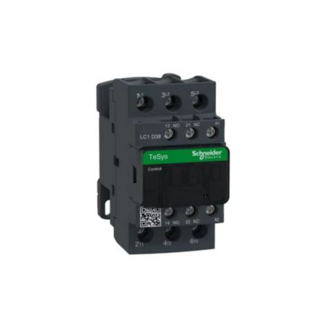 Schneider Electric TeSys D Contactor 3P(3 NO) AC-3 <= 440V 38A 48V AC 50/60Hz Coil LC1D38E7