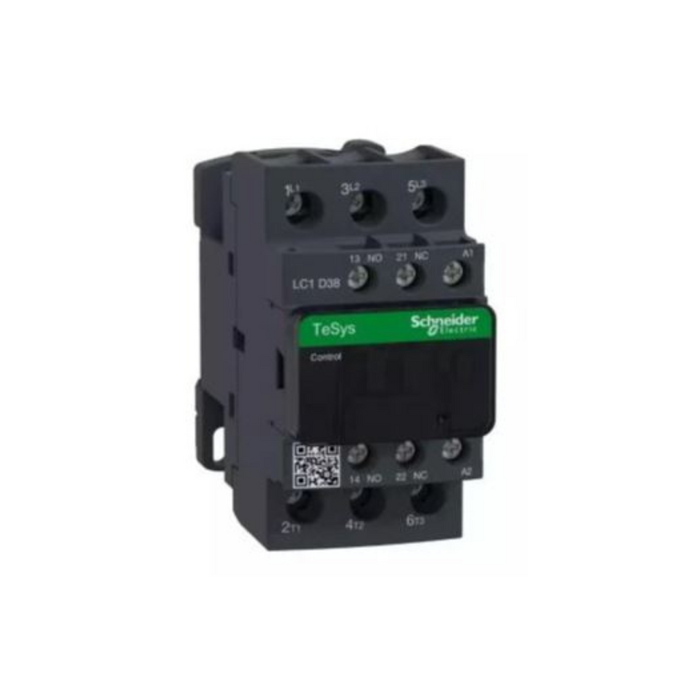 Schneider Electric TeSys D contactor 3P(3 NO) AC-3 <= 440V 38A 110V AC 50/60Hz Coil LC1D38F7 in Dubai, UAE