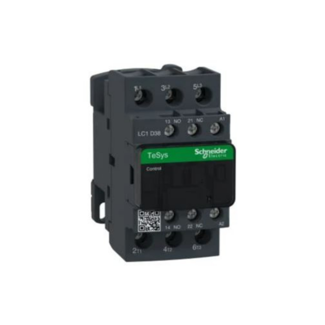 Schneider Electric TeSys D Contactor 3P(3 NO) AC-3 <= 440V 38A 415V AC 50/60Hz Coil LC1D38N7 in Dubai, UAE