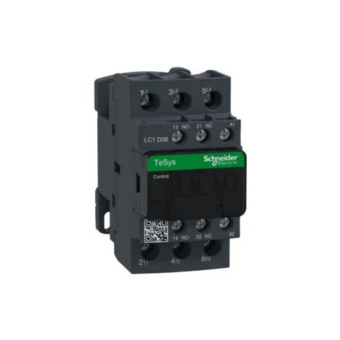Schneider Electric TeSys D Contactor 3P(3 NO) AC-3 <= 440V 38A 415V AC 50/60Hz Coil LC1D38N7
