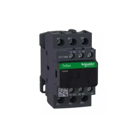 Schneider Electric TeSys D Contactor 3P(3 NO) AC-3 <= 440V 38A 240V AC 50/60 Hz Coil LC1D38U7