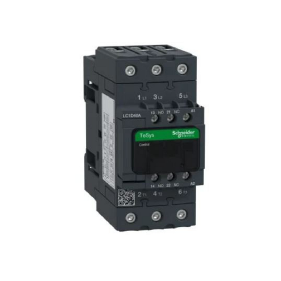 Schneider Electric TeSys D contactor 3P(3 NO) AC-3 <= 440V 40A 48V AC 50/60Hz Coil LC1D40AE7