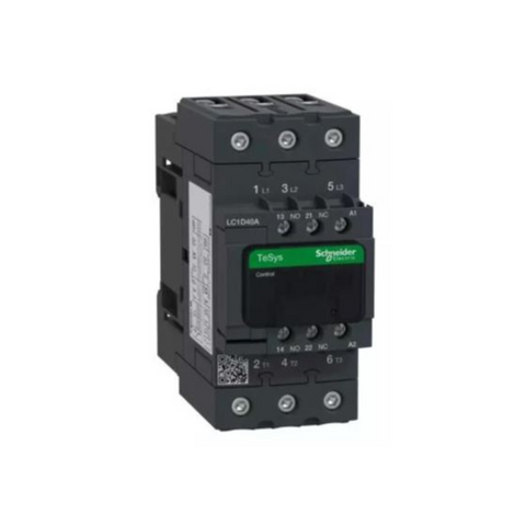 Schneider Electric TeSys D contactor 3P(3 NO) AC-3 <= 440V 40A 230V AC 50/60 Hz Coil LC1D40AP7