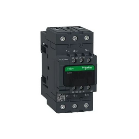 Schneider Electric TeSys D contactor 3P(3 NO) AC-3 <= 440V 50A 220V AC 50/60 Hz Coil LC1D50AM7