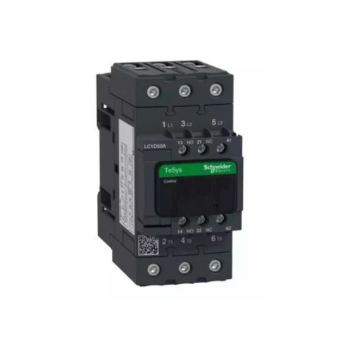 Schneider Electric TeSys D contactor 3P(3 NO) AC-3 <= 440V 50A 240V AC 50/60 Hz Coil LC1D50AU7