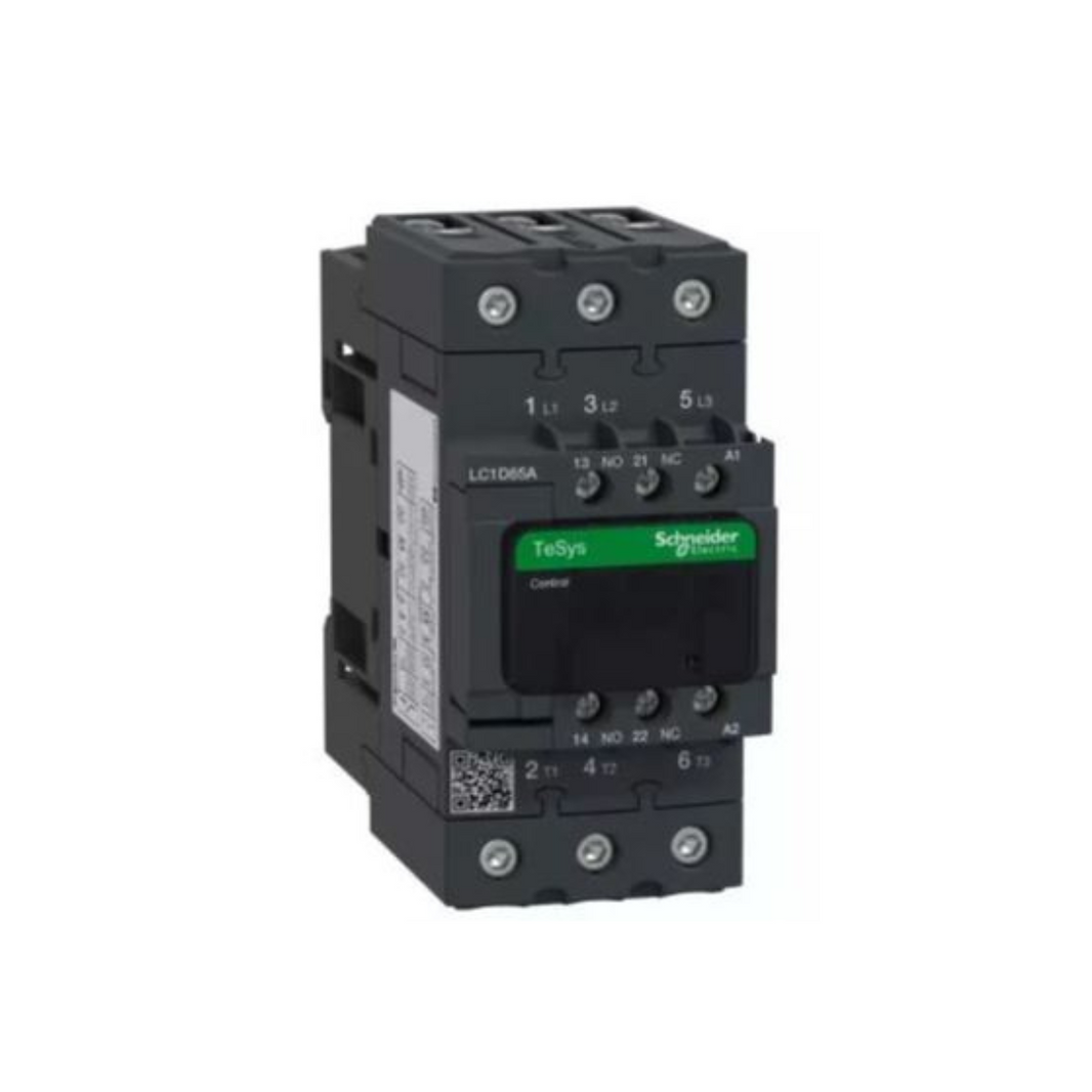 Schneider Electric TeSys D Contactor 3P(3 NO) AC-3 <= 440V 65A 230V AC 50/60Hz Coil LC1D65AP7 in Dubai, UAE